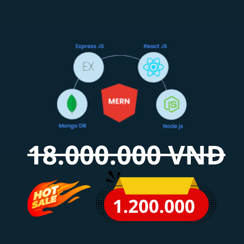 Khóa học lập trình MERN Full Stack (MongoDB + Express + React + Node) với AI